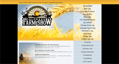 Desktop Screenshot of coloradofarmshow.com